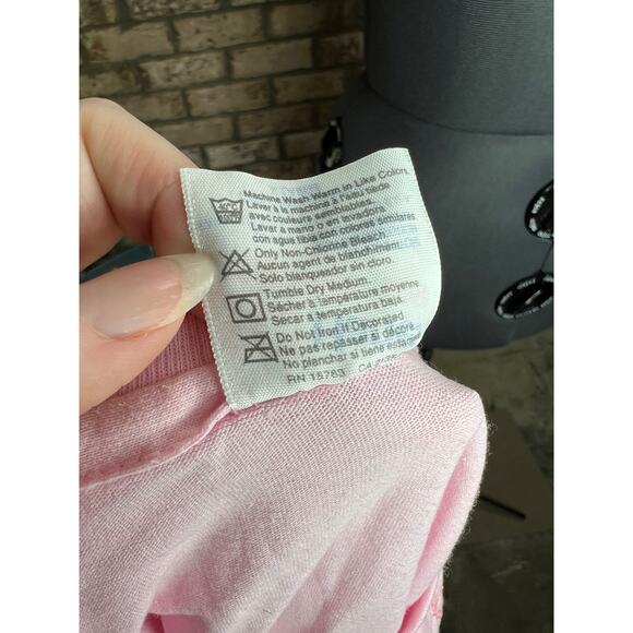 T-shirt vintage 80s with puff paint pink barbiecore - Picture 9 of 10